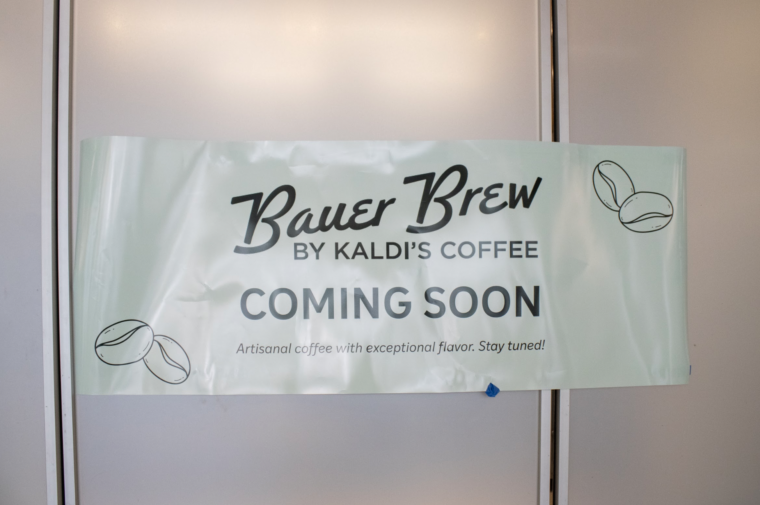 Kaldi’s location to open in Bauer Hall this spring